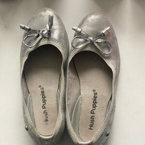 Ballet Flats Silver Kids, 🧒🏻 Size 13M